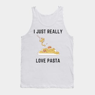 I just really love pasta Tank Top